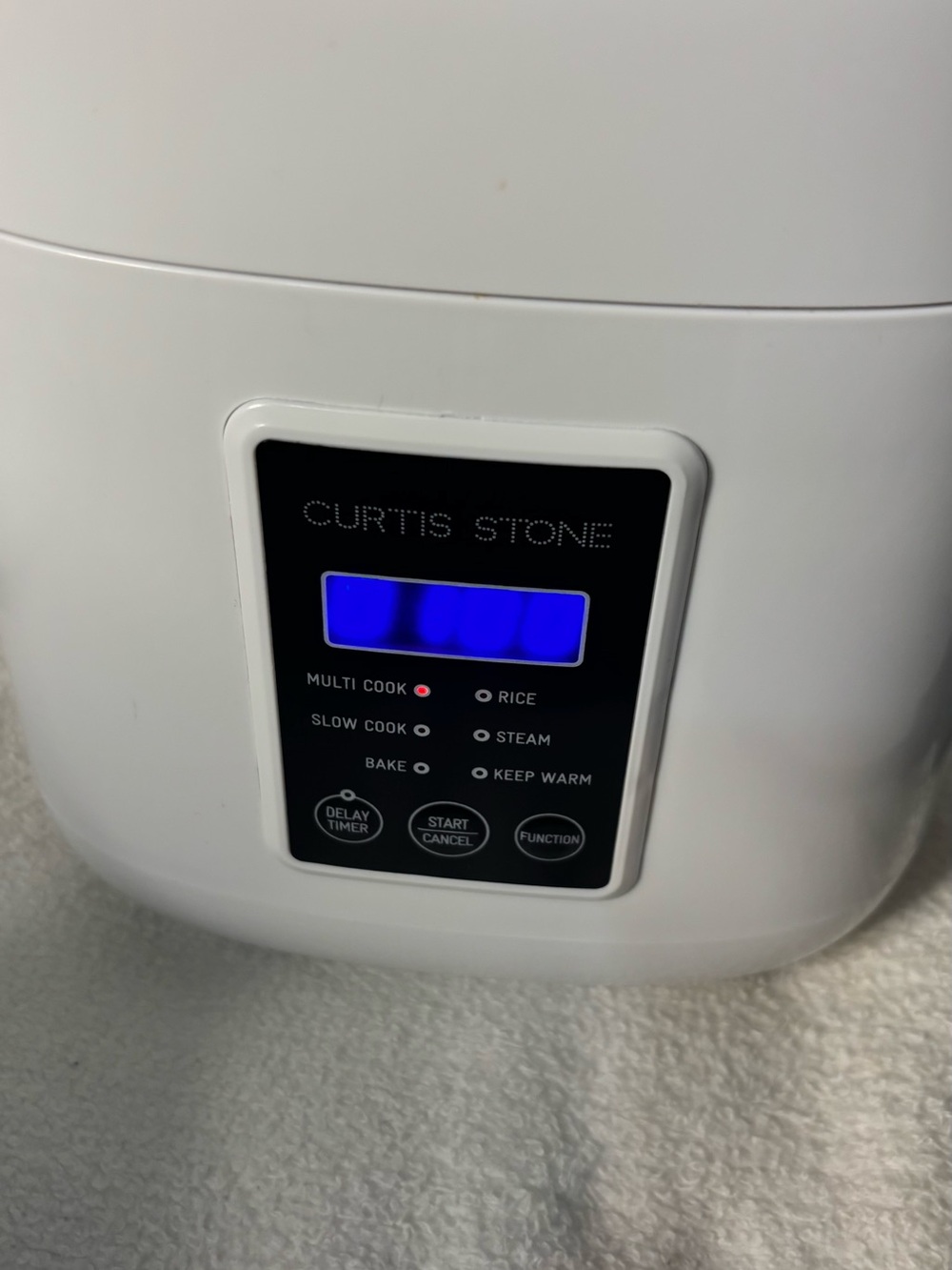 White Multi-Function Rice and Slow Cooker - Picture 4 of 11